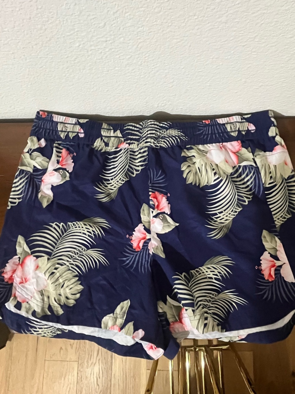 Tommy Bahama Navy Tropical Floral Swim Coverup Shorts